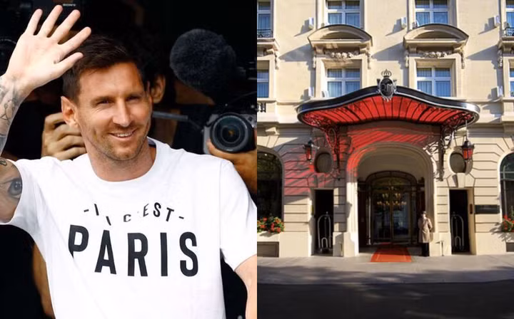 Messi chi 24.000 USD/đêm tại khách sạn xa hoa bậc nhất Paris