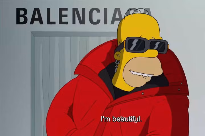 Balenciaga kết hợp cùng “The Simpsons” để giới thiệu BST SS22