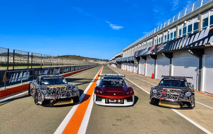 Porsche 718 Cayman GT4 ePerformance tiết lộ tiềm năng của mẫu Mission R