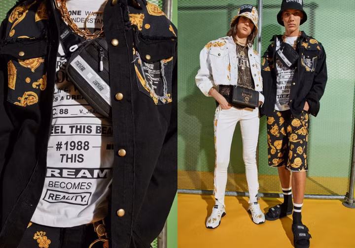 Versace Jeans Couture Xuân Hè 2022: Khúc hát xuân tuổi trẻ