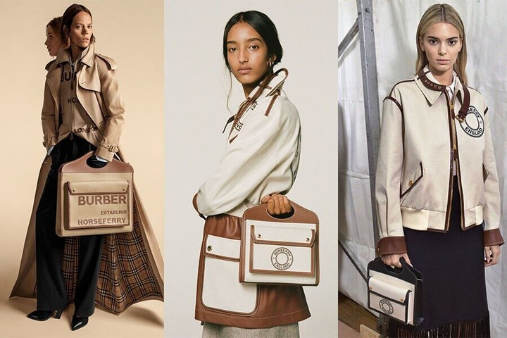 Vẻ đẹp Anh thanh lịch từ túi xách Burberry “Canvas Story”