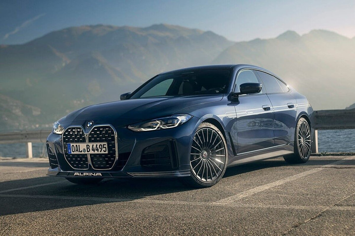 BMW Alpina ra mắt B4 Gran Coupe 495HP