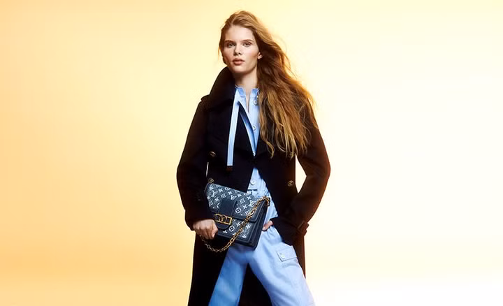 BST túi Monogram Jacquard Denim trong Louis Vuitton Cruise 2023