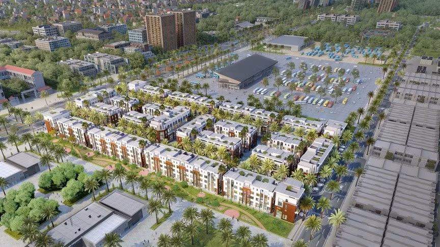 Dự án Palmy Biztown là dự án bất động sản thương mại liên kế có vị trí đắc địa tại Thanh Trì.