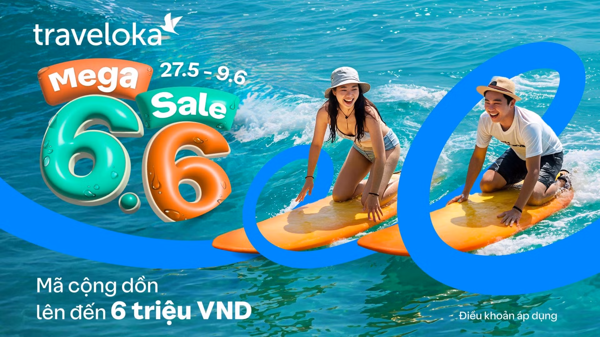 Traveloka khởi động chương trình ưu đãi dành riêng cho mùa hè 2025 Mega Sale 6.6, diễn ra từ 27/5 đến 9/6/2025