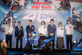 40 triệu xe máy Honda đã được lắp ráp tại Việt Nam