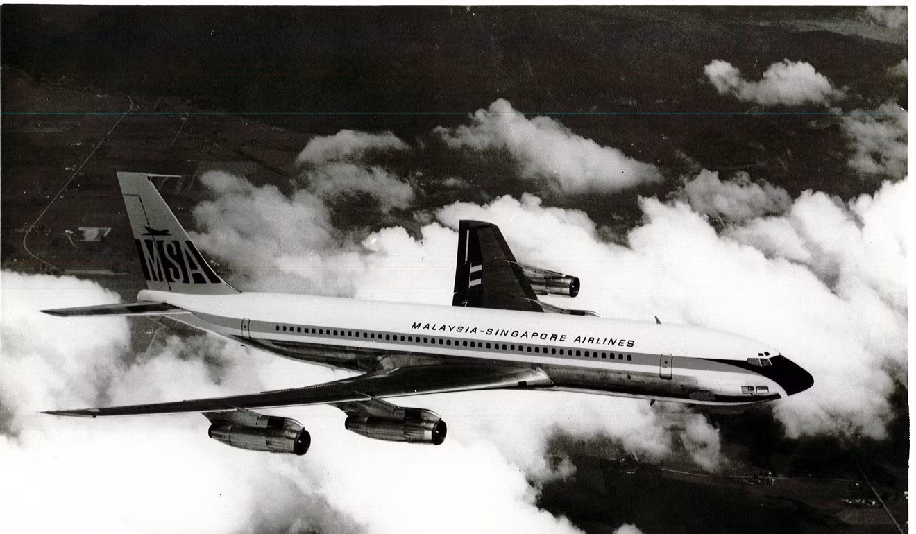 An undated photo of a Malaysia-Singapore Airlines Boeing 707.jpg