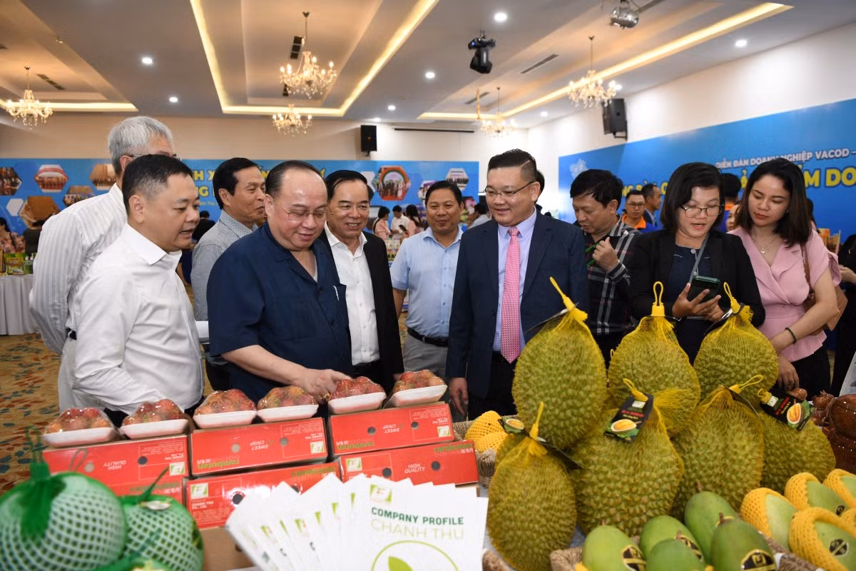 Các sản phẩm nông sản, đặc biệt là sầu riêng của Công ty Chánh Thu