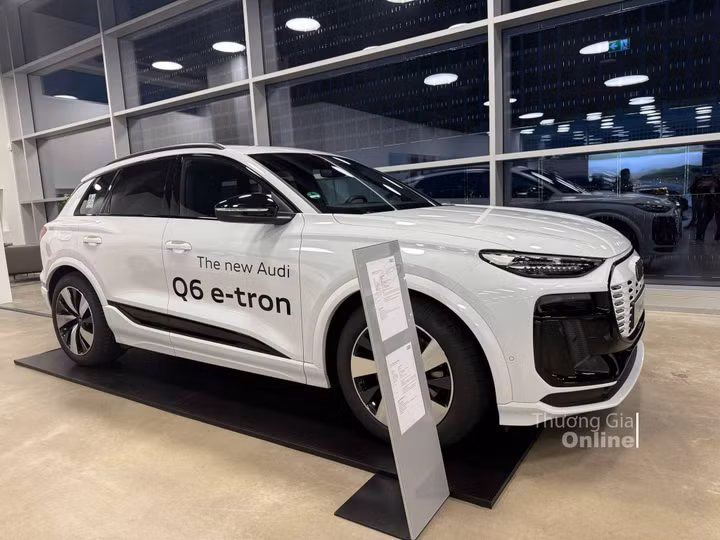 Audi Q6 e-tron bất ngờ xuất hiện tại Việt Nam
