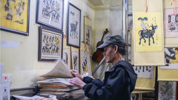 Dấu ấn thương nghiệp trong tranh Đông Hồ