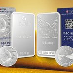 DOJI chính thức gia nhập thị trường bạc miếng và bạc thỏi