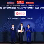 SCG được vinh danh tại Giải thưởng Rồng Vàng 5 năm liên tiếp