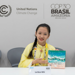 Đại diện thiếu nhi Việt Nam đầu tiên phát biểu tại Diễn đàn Biến đổi khí hậu của Liên Hợp quốc