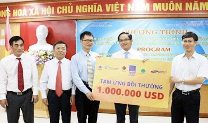Formosa được tạm ứng bồi thường 1 triệu USD