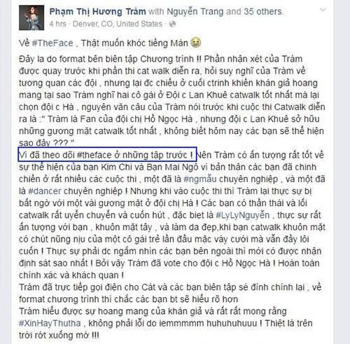 Lộ bằng chứng tố ngược Hương Tràm lừa dối khán giả