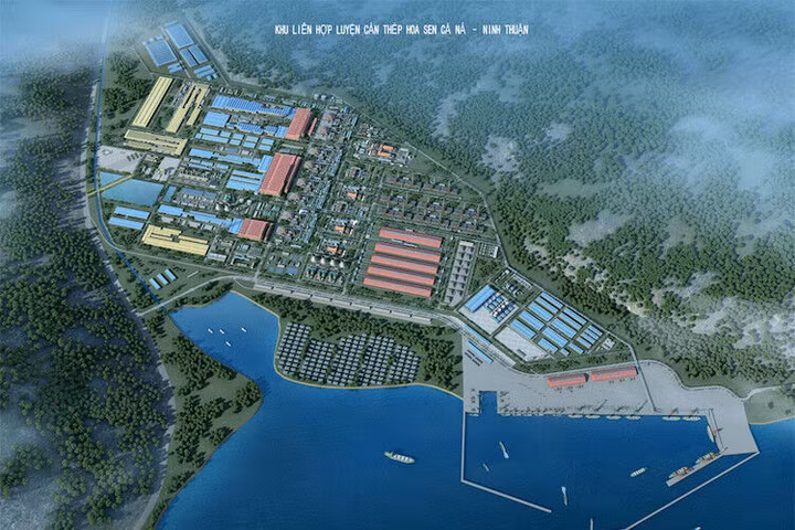 Hoa Sen làm thép ở Cà Ná