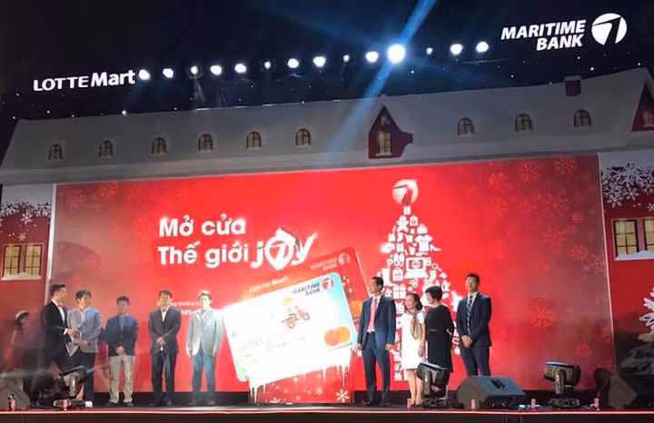 Ra mắt thẻ đồng thương hiệu LOTTE Mart – Maritime Bank