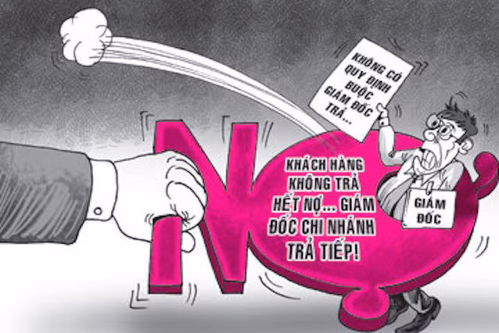 Con nợ chây ỳ, “cục máu đông” nợ xấu khó tan