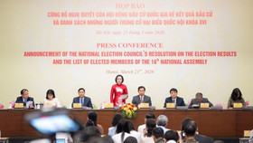Công bố danh sách chính thức Đại biểu Quốc hội khóa XVI