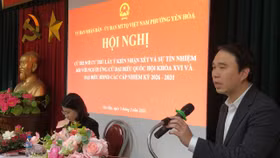 Cử tri phường Yên Hòa tín nhiệm cao ứng viên Phạm Tiến Đức - TGĐ Handico vào HĐND thành phố Hà Nội