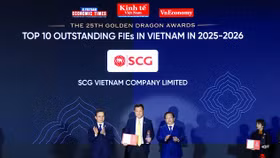 SCG được vinh danh tại Giải thưởng Rồng Vàng 5 năm liên tiếp