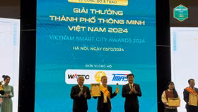 Giải thưởng chính của chương trình “Thành phố thông minh Việt Nam 2024” tiếp tục thuộc về thành phố Đà Nẵng