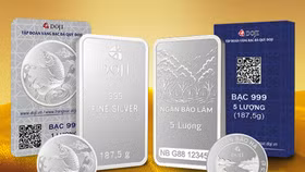 DOJI chính thức gia nhập thị trường bạc miếng và bạc thỏi