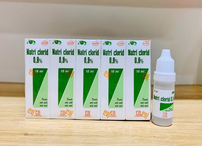 Dung dịch nhỏ mắt Natri clorid 0,9% bị thu hồi khẩn do không đạt chuẩn độ trong