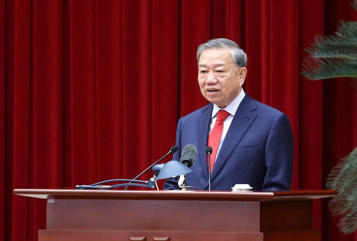 Tổng Bí thư Tô Lâm chủ trì, phát biểu khai mạc Hội nghị sáng ngày 23/3