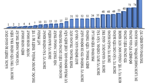Thương mại điện tử chiếm tỷ trọng phản ánh cao nhất của người tiêu dùng