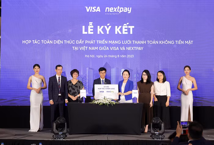 Visa và NextPay đặt mục tiêu sẽ mở rộng thêm 100.000 điểm chấp nhận thanh toán mới trong 3 năm tới