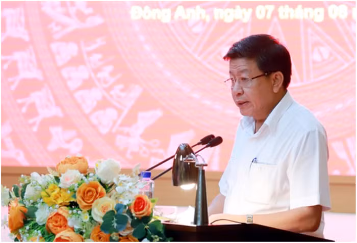 Phó Chủ tịch UBND TP. Hà Nội Dương Đức Tuấn phát biểu tại hội nghị.png