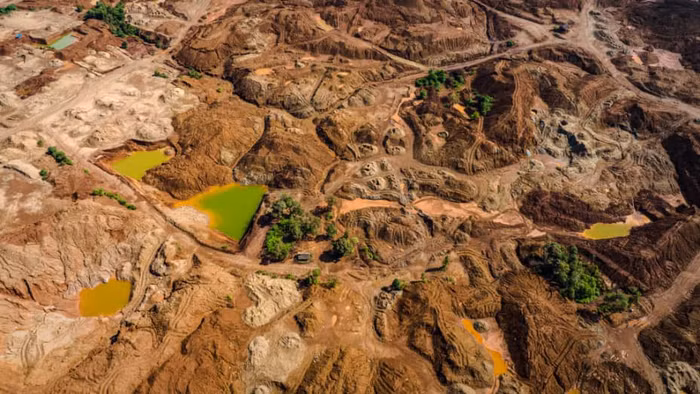 Một mỏ nickel lớn ở Đông Nam Sulawesi, Indonesia