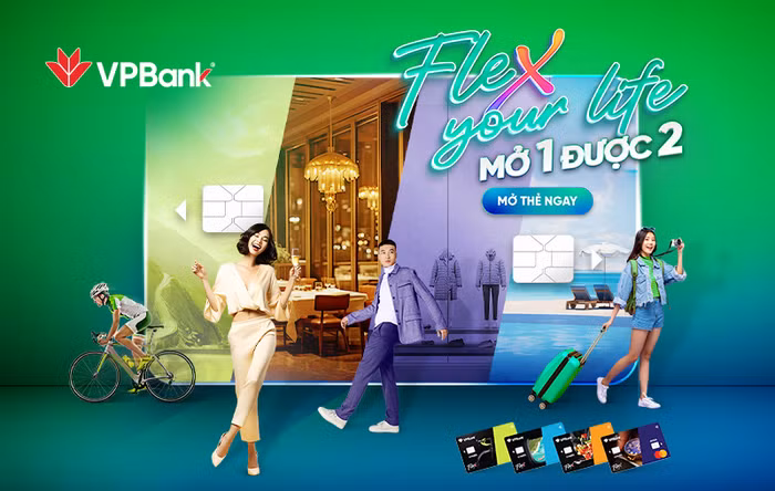 VPBank ra mắt thẻ Flex: Chi tiêu linh hoạt, tự do thể hiện cá tính