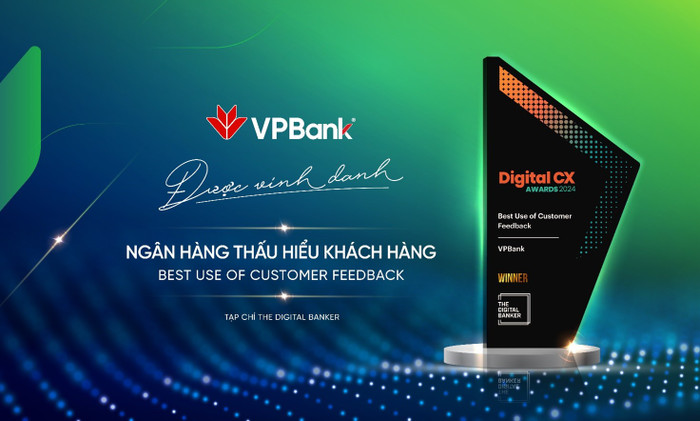 VPBank giành giải thưởng “Ngân hàng thấu hiểu khách hàng”