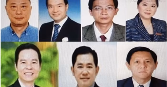 7 cựu sếp ngân hàng SCB bị truy nã. Ảnh: Bộ Công an