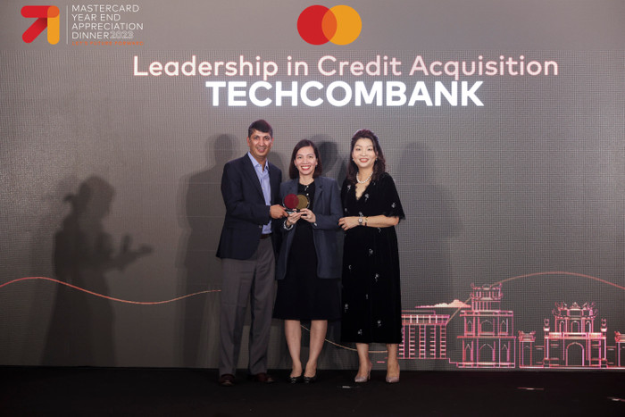 Techcombank nhận giải thưởng MasterCard