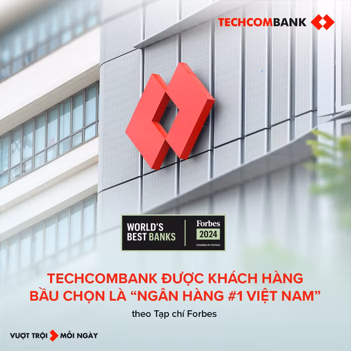 Tạp chí Forbes: Techcombank được khách hàng bầu chọn là "Ngân hàng # 1 Việt Nam" ảnh 1