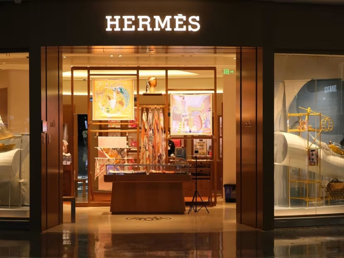 Một cửa hàng của Hermes tại Singapore