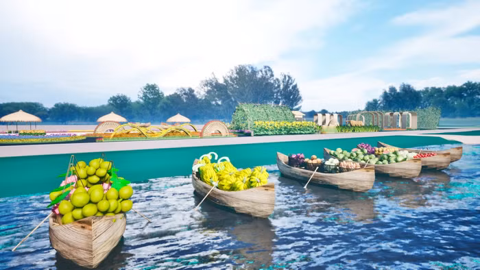 Đón Tết 3 miền ngay tại Thủ đô với Đường hoa Home Hanoi Xuan 2024