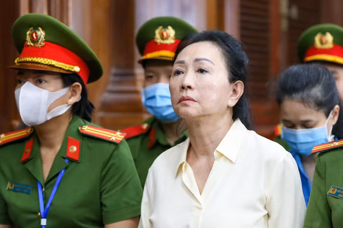 Bị cáo Trương Mỹ Lan tại toà sáng ngày 21/3