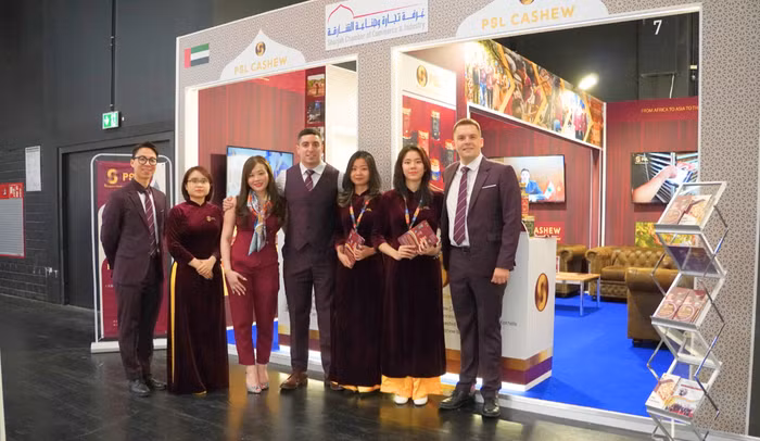 PSL Cashew có mặt tại Hội chợ Quốc tế ANUGA 2023