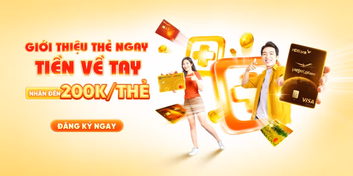Lợi ích tài chính hiệu quả với hàng loạt ưu đãi từ thẻ tín dụng HDBank