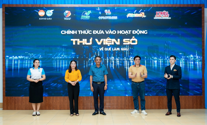 Halotimes trao tặng thư viện số và hỗ trợ phát triển kinh tế tại Phú Giáo