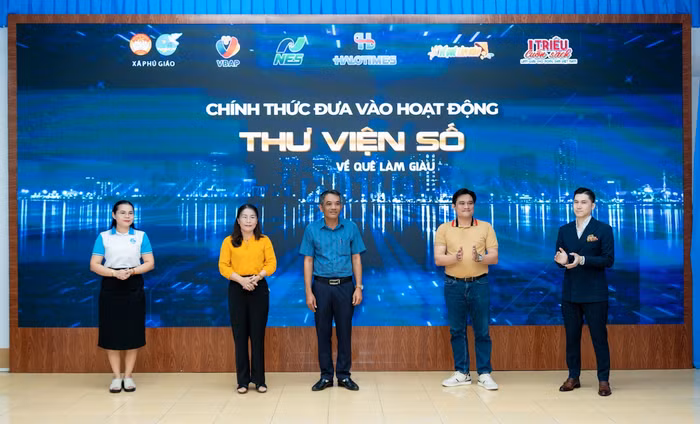 Halotimes trao tặng thư viện số và hỗ trợ phát triển kinh tế tại Phú Giáo