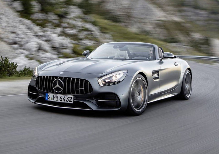Mercedes trình làng xe mui trần GT C Roadster AMG 2017 ảnh 1 Mercedes trinh lang xe mui tran GT C Roadster AMG 2017 hinh anh 2