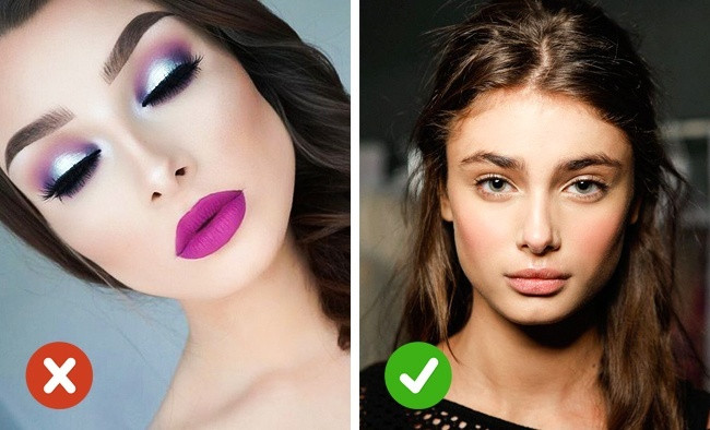 Tránh màu sắc đậm: Hãy chắc chắn rằng mỹ phẩm mùa hè của bạn không bao gồm những gam màu đậm, nổi bật. Chúng có thể khiến gương mặt bạn nặng nề hơn. Bạn nên sử dụng những gam màu nhẹ nhàng như nude, hồng thay thế.