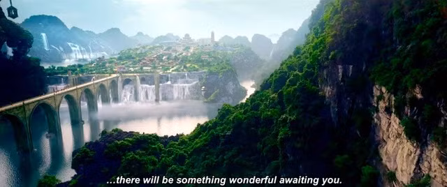 Bộ phim đầu tay của diễn viên Ngô Thanh Vân ở cương vị đạo diễn đưa người xem lạc vào cõi bồng lai tiên cảnh, vừa thực vừa ảo.