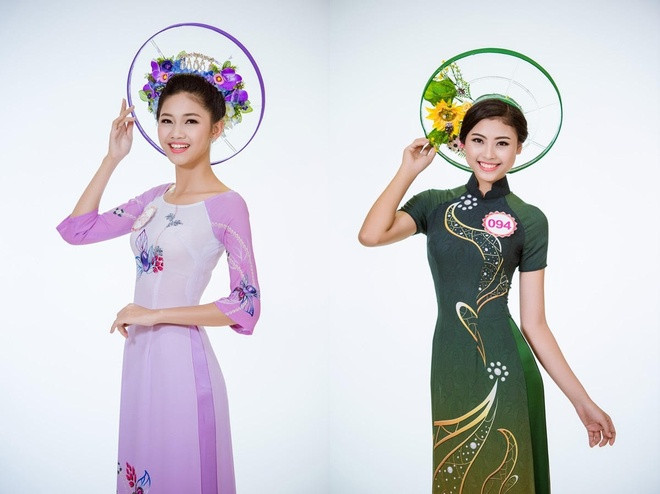 Thí sinh Thanh Tú (ảnh trái) và Đào Thị Hà. Ảnh: BTC