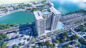 Phối cảnh dự án nhà ở xã hội Rice City Long Châu